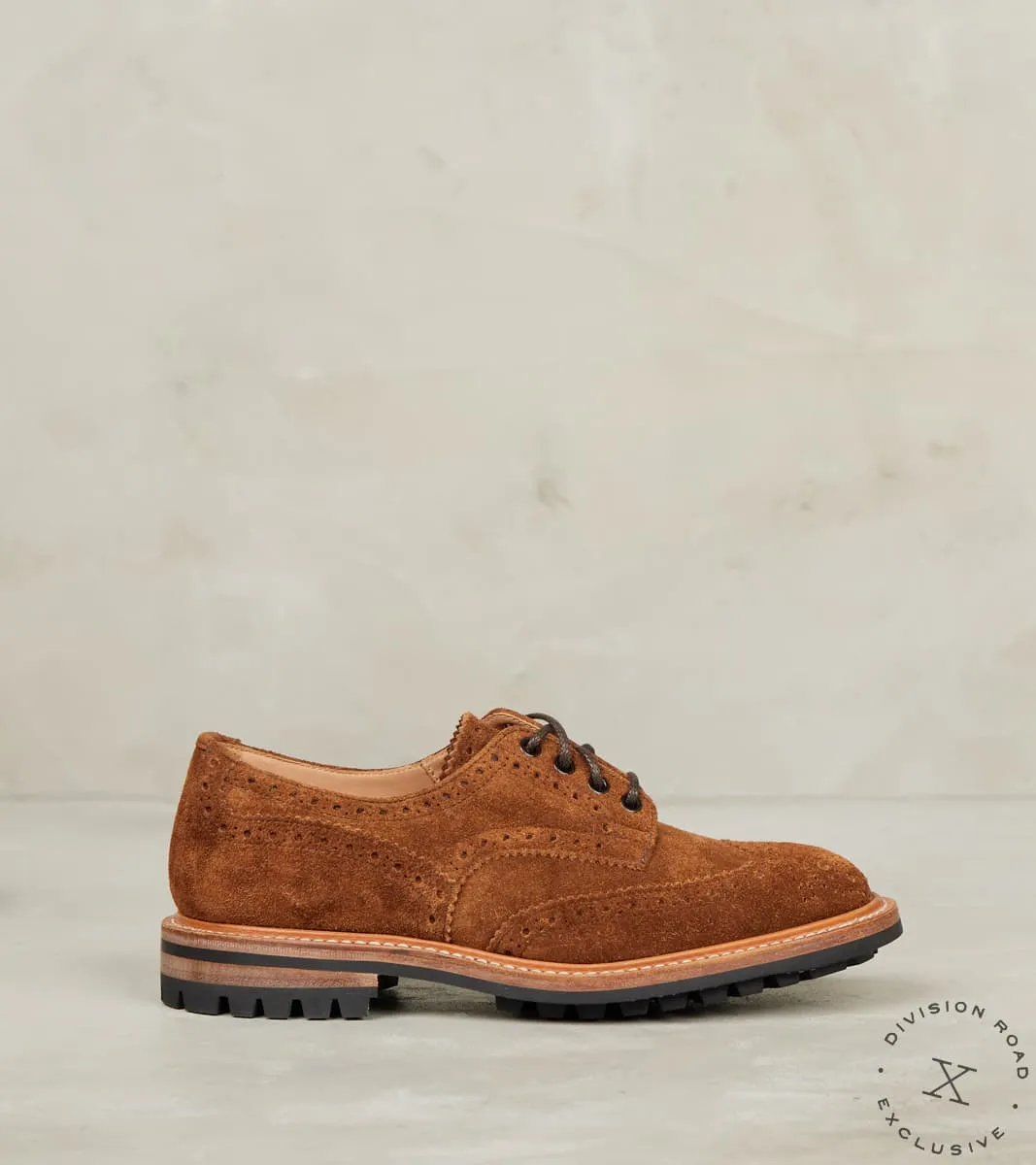 Bourton Brogue Derby - 2298 - Commando - CF Stead Snuff Kudu Reverse