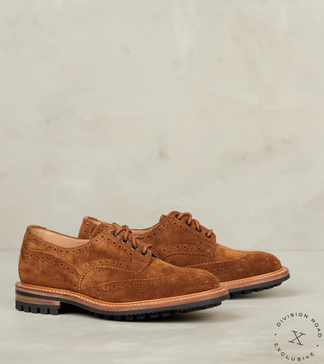 Bourton Brogue Derby - 2298 - Commando - CF Stead Snuff Kudu Reverse
