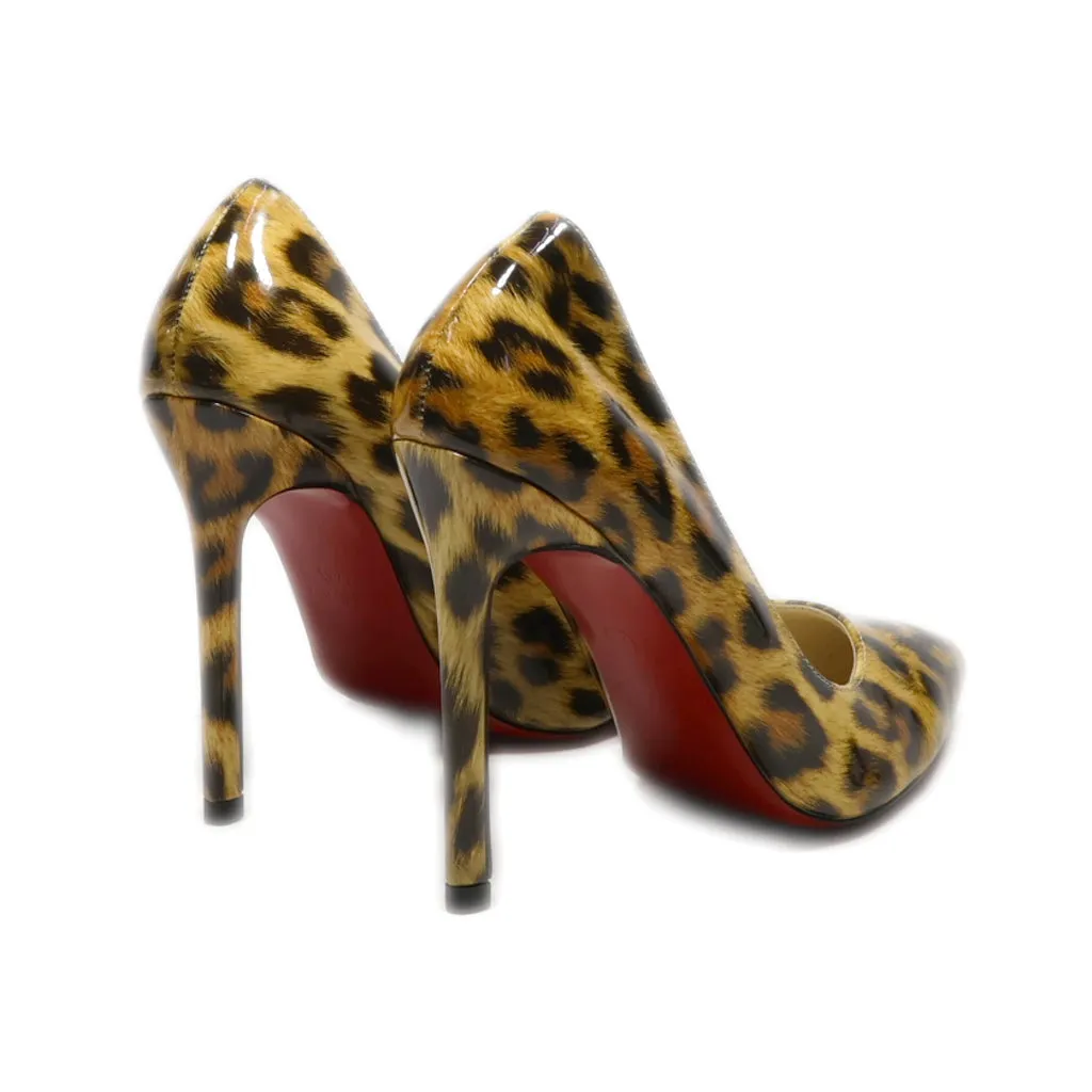 Eks High-Heel Shoes Leather Brown Colour For Women