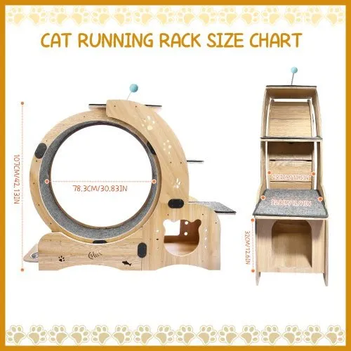 LovelyRLovely 6-in-1 Cat Fitness Wheel