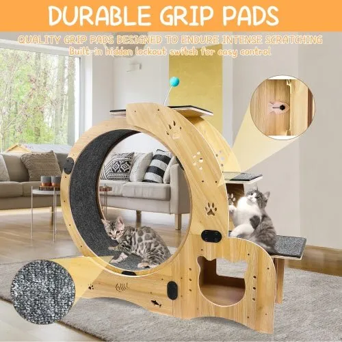 LovelyRLovely 6-in-1 Cat Fitness Wheel