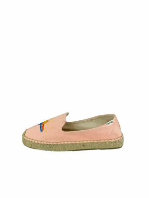Soludos  Women's Aloha Platform Smoking Slipper Living Coral  With Tags Size 10